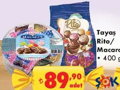TAYAŞ RİTO/MACARON 400 G - BAYRAM ŞEKERİ/ÇİKOLATASI